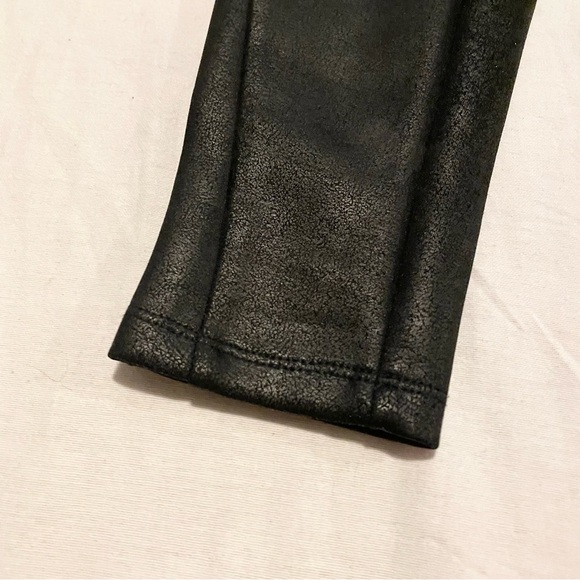 Dynamite Black Faux Leather Leggings Size XS - Picture 4 of 16
